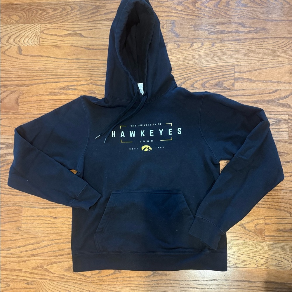 Black University of Iowa Hawkeyes Hoodie
